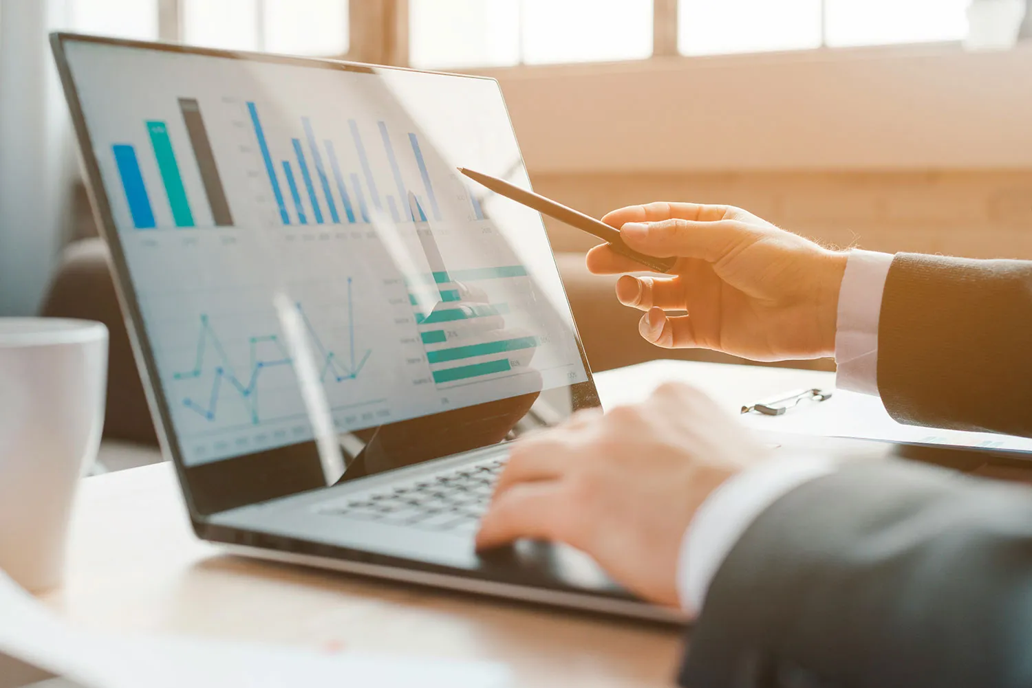 Sales reporting and performance dashboards